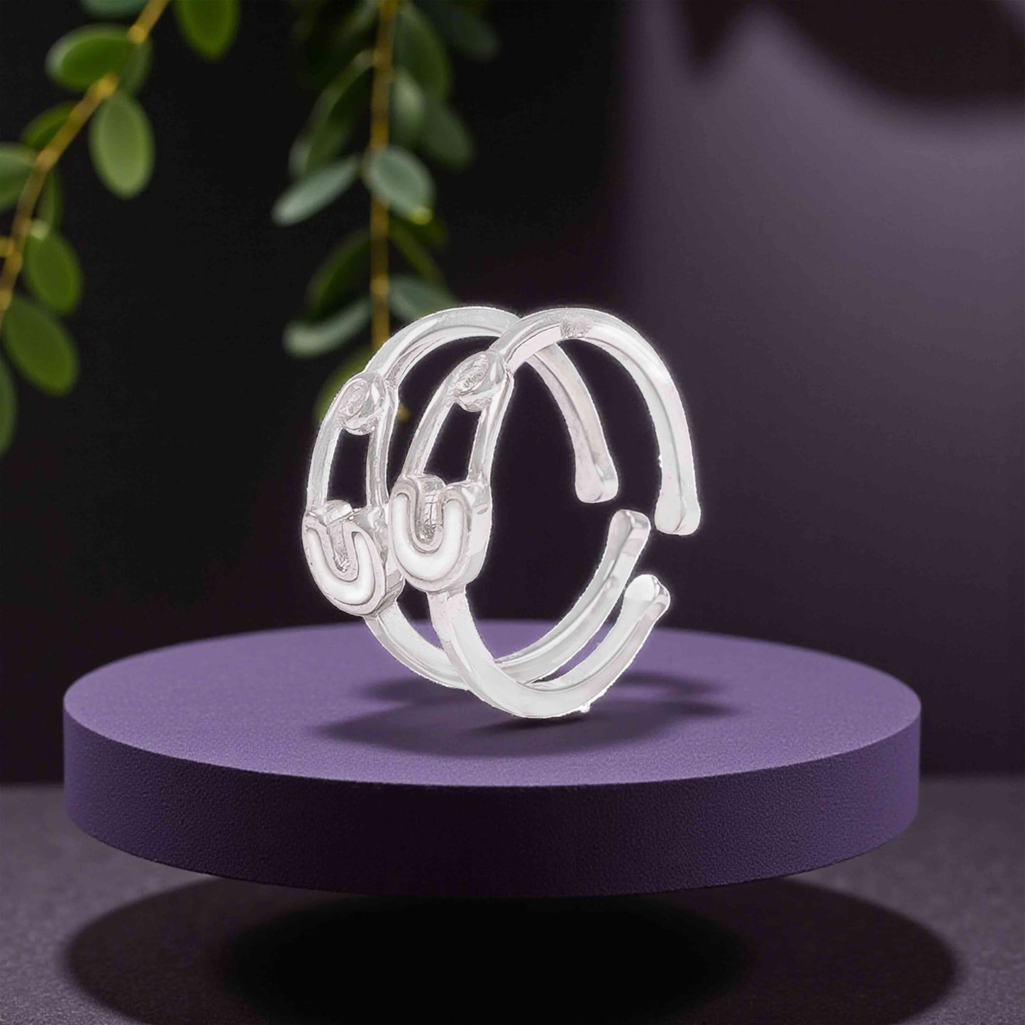 Punk Rock Sterling Silver Toe Rings