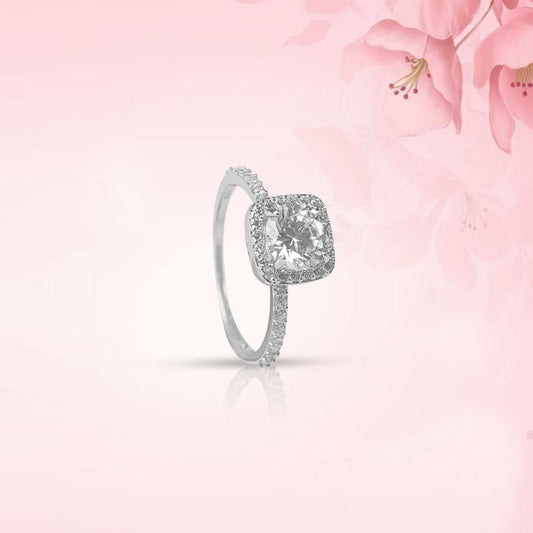Timeless Radiance Silver Ring