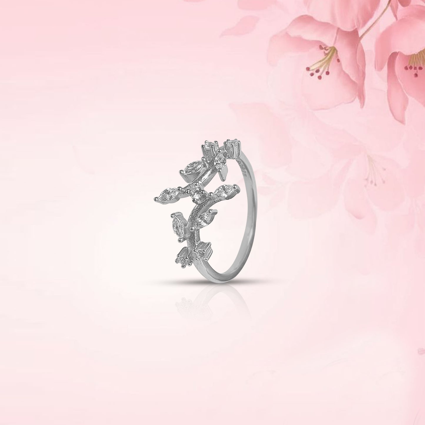 Enchanted Branch Silver Ring