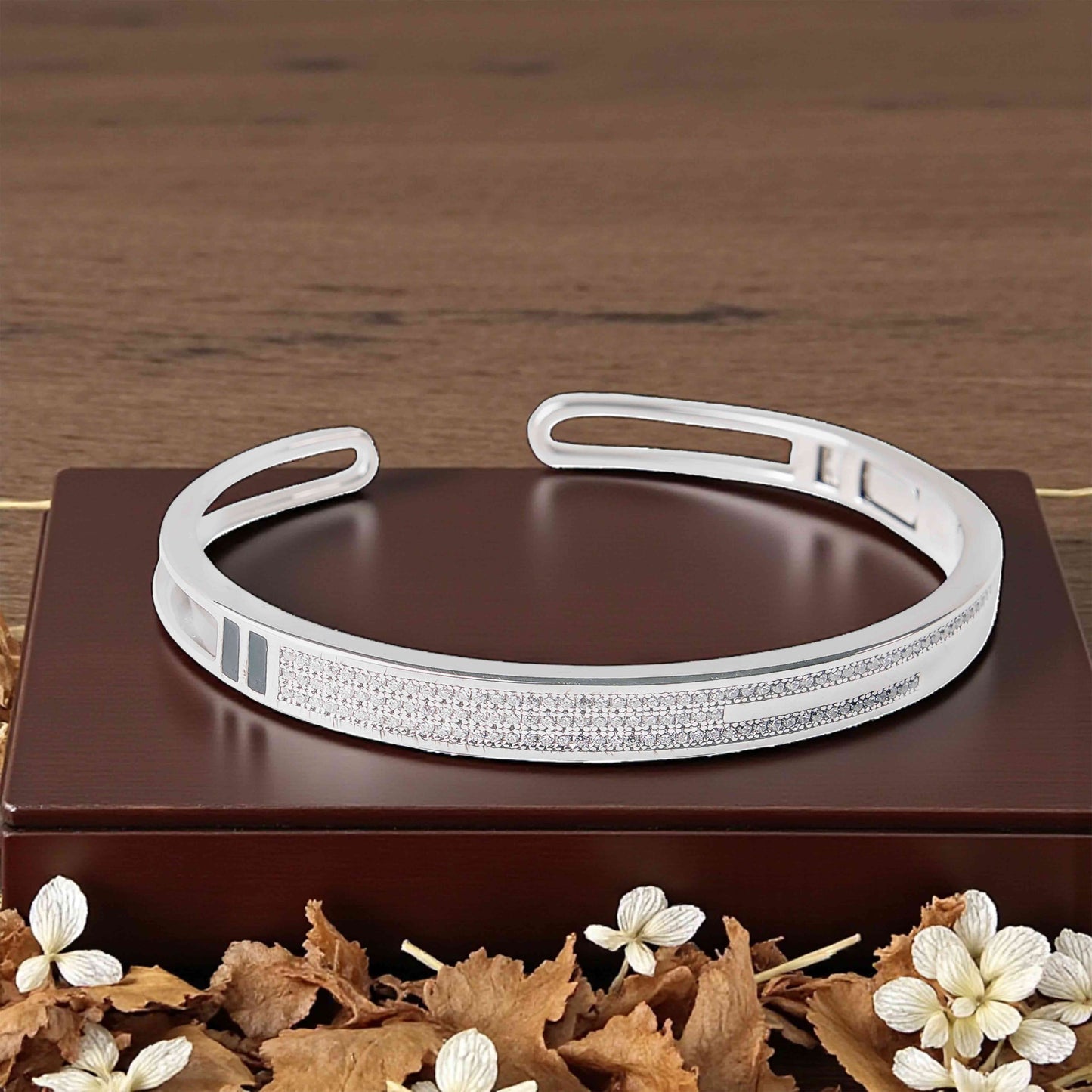 Radiance Sterling Silver Cuff Bracelet