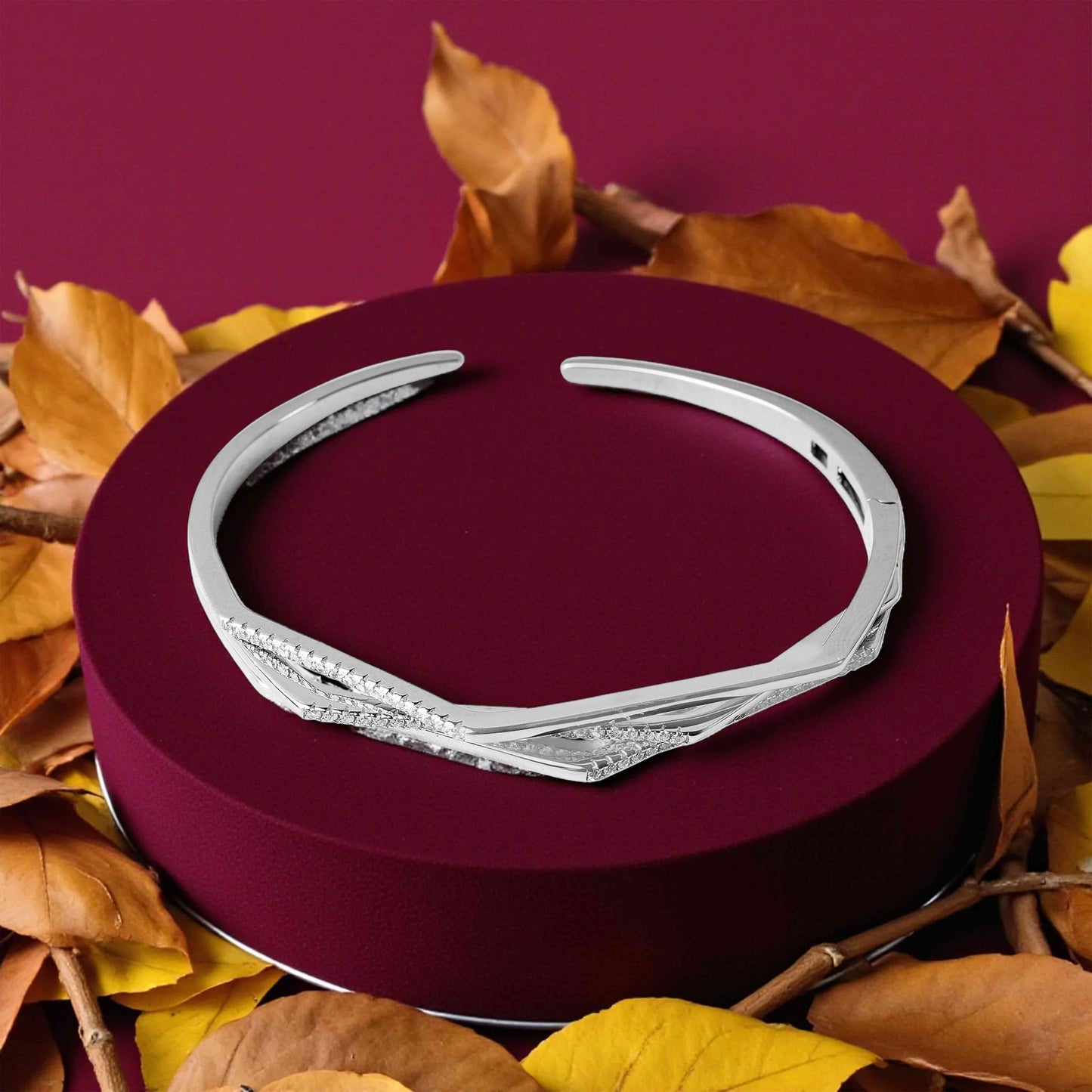 Starlight Orbit Silver Bracelet