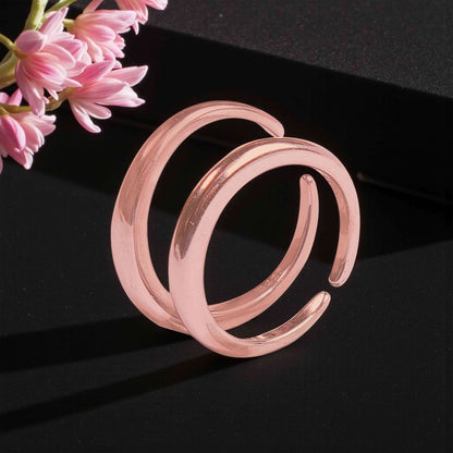 Elegant Band Sterling Silver Toe Rings