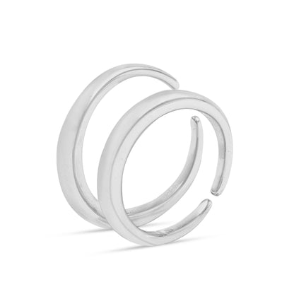 Elegant Band Sterling Silver Toe Rings