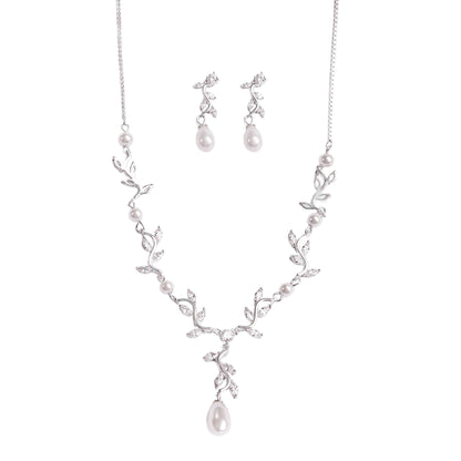 The Pearl Vine Silver Set