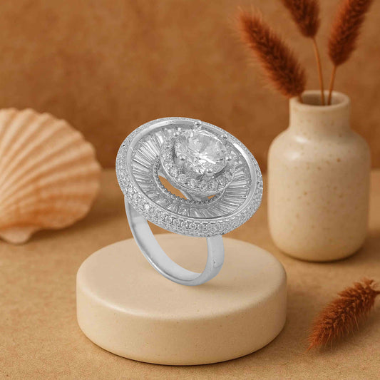 Aryna Relic Oval Ring
