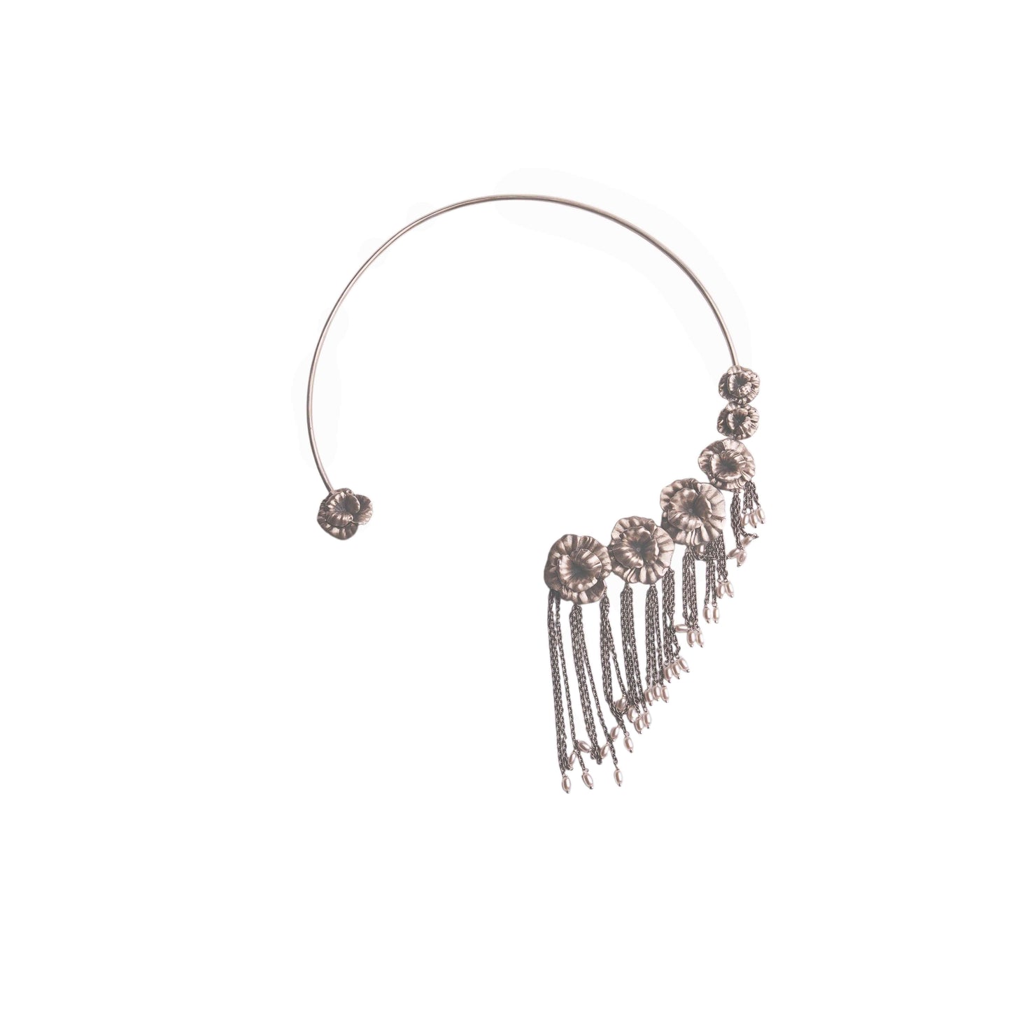 Whispering Leaves Silver Set