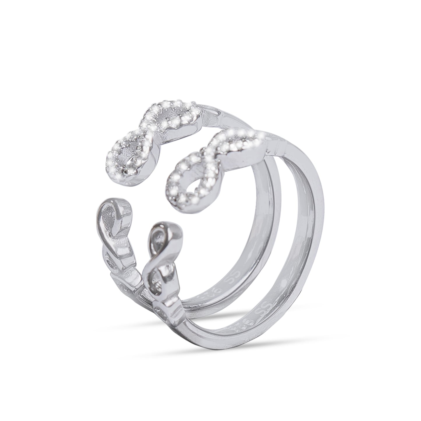 Elegant Leaf Rose Gold Toe Rings