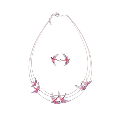 The Butterfly Dance Silver Set