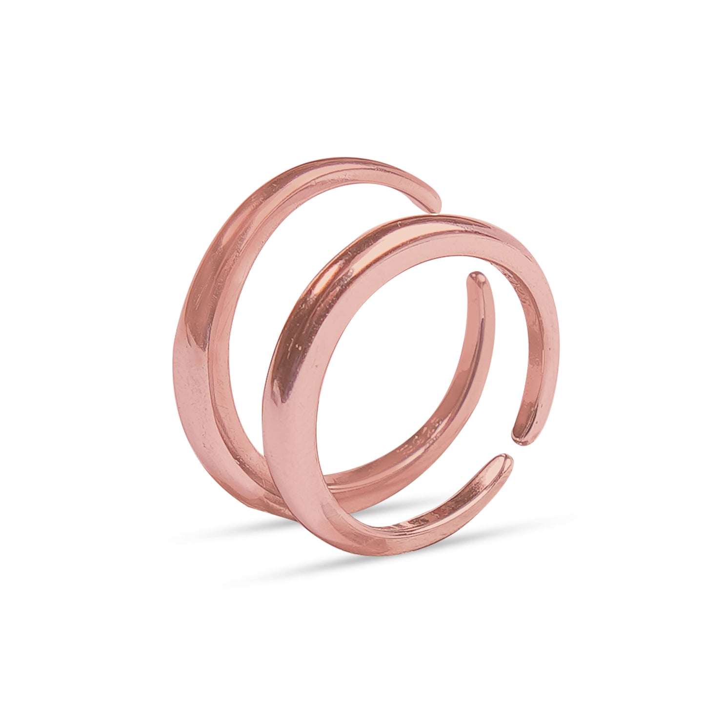 Elegant Band Sterling Silver Toe Rings