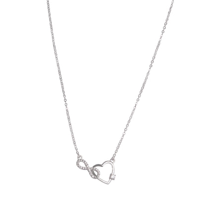 Endless Love Silver Chain Pendant