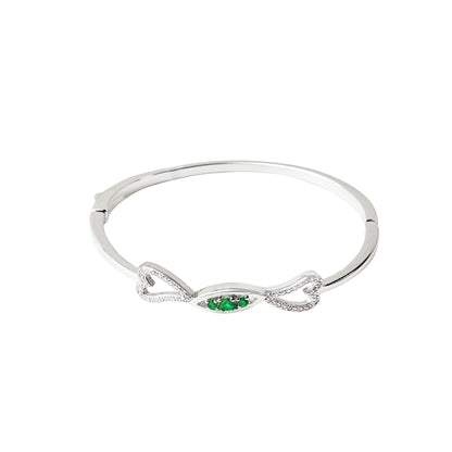 Eternal Heart Sterling Silver Bracelet