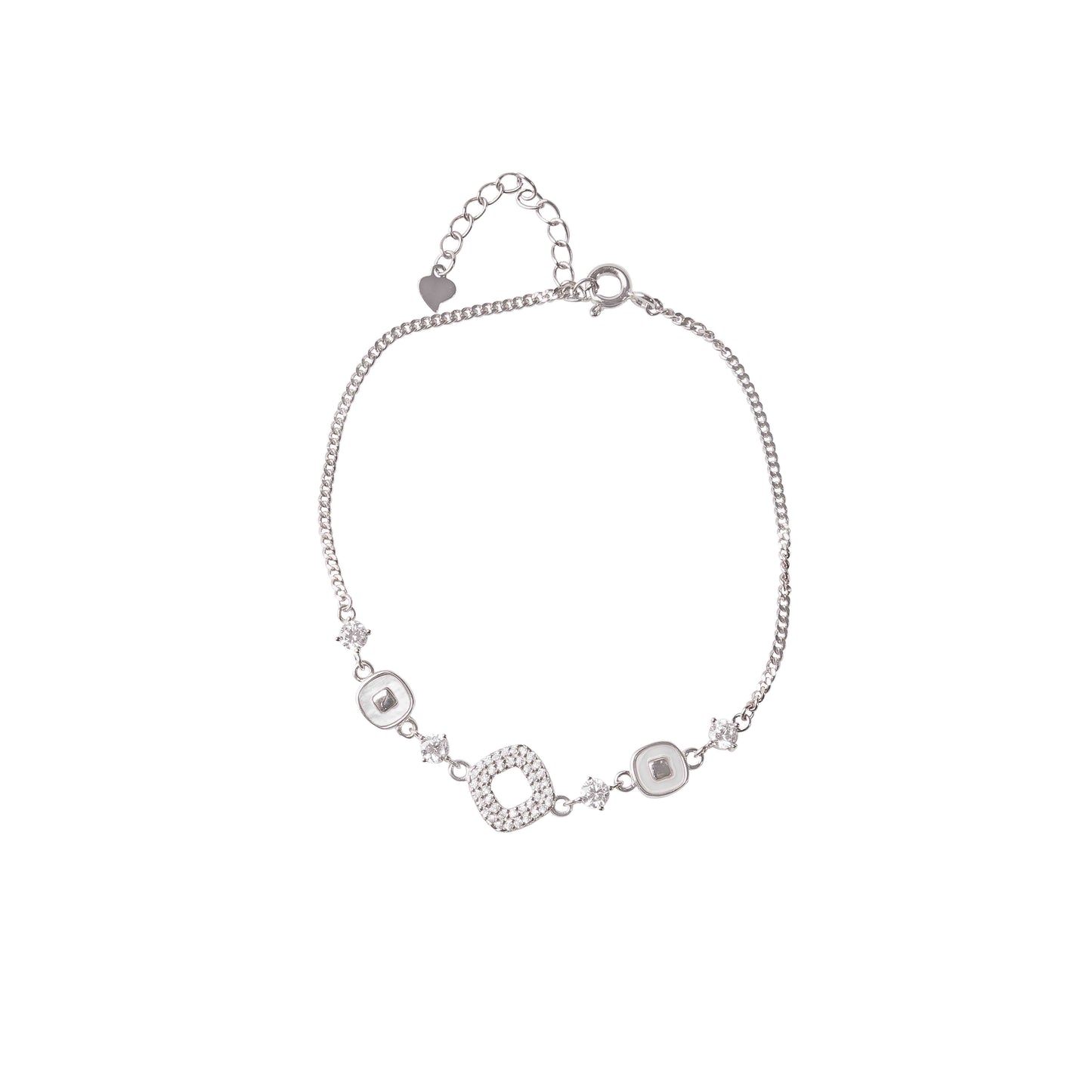Cosmic Charm Silver Bracelet
