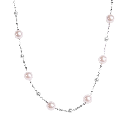 The "Blush Pearl" Sterling Silver Chain