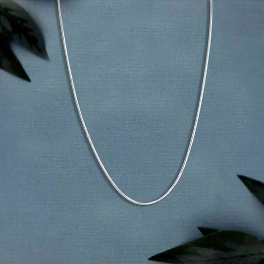 The "Serpentine" Sterling Silver Chain