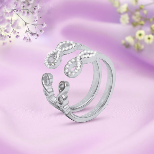 Elegant Leaf Rose Gold Toe Rings
