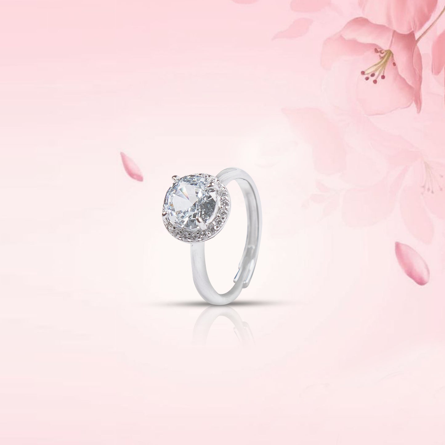 Classic Radiance Silver Ring
