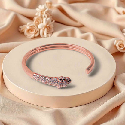 Rose Gold Panther Bracelet