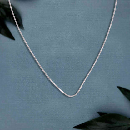 The "Glimmer" Sterling Silver Chain
