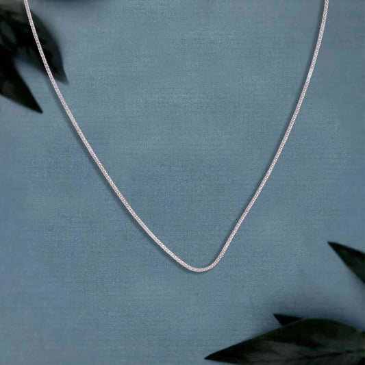 The "Glimmer" Sterling Silver Chain