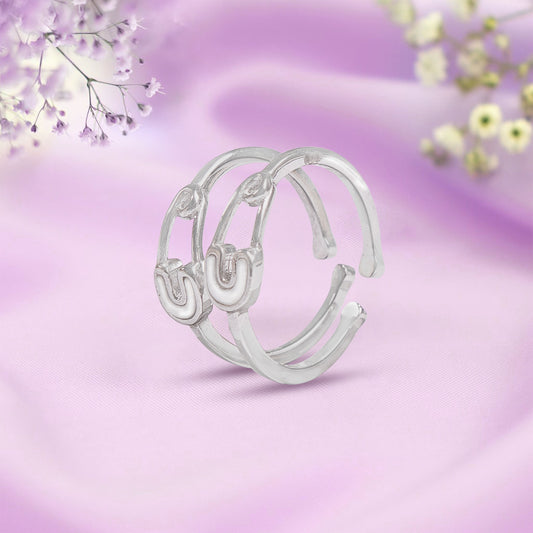 Punk Rock Sterling Silver Toe Rings
