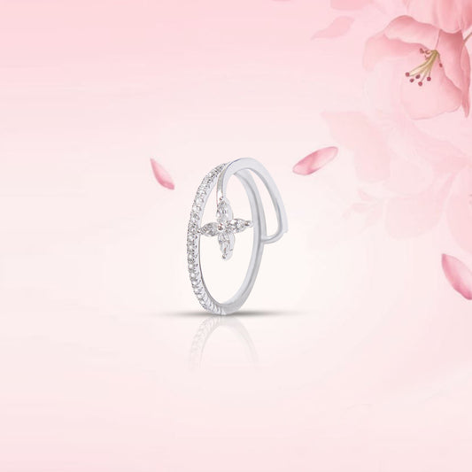 The Clover Silver Ring
