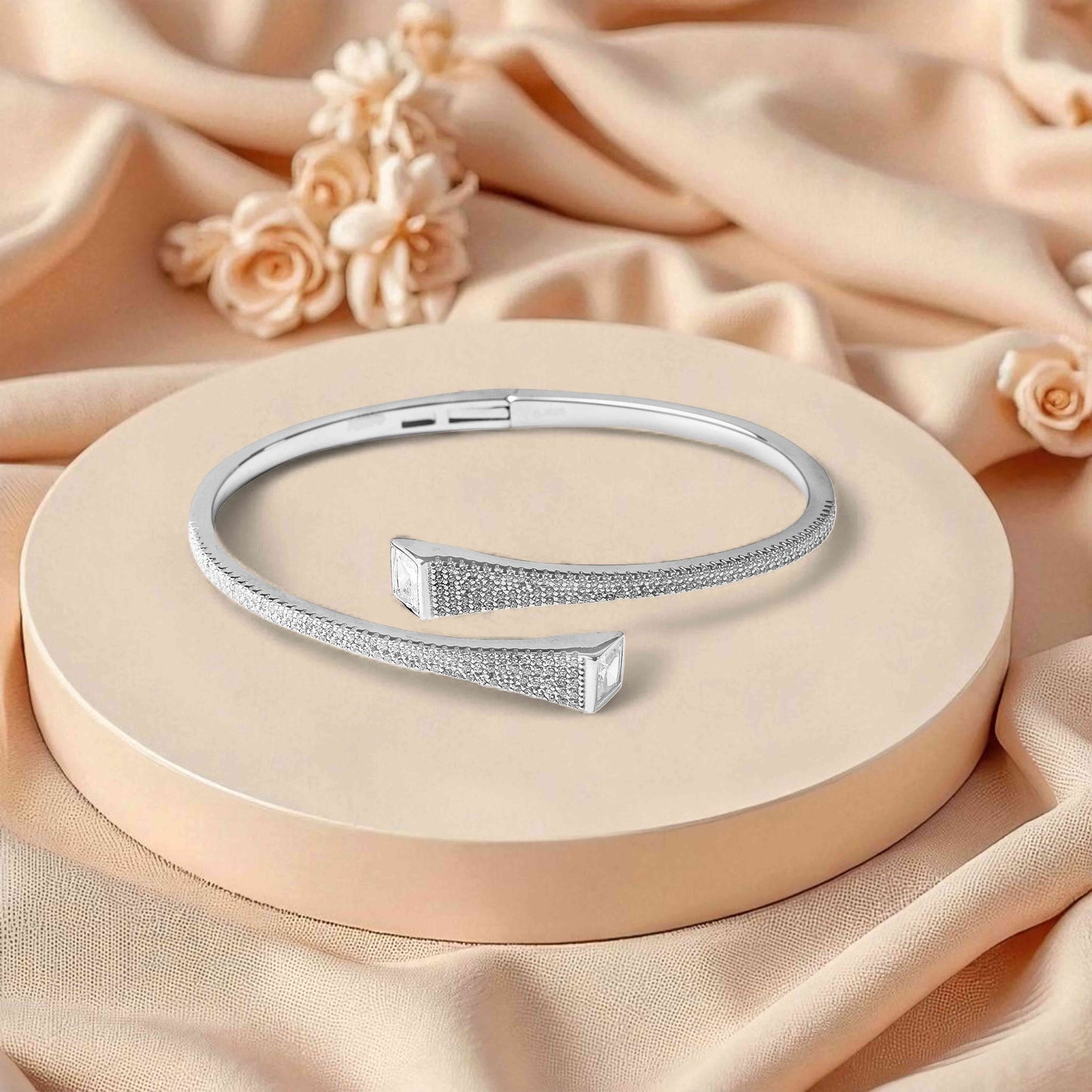 Regal Radiance Cuff Bracelet
