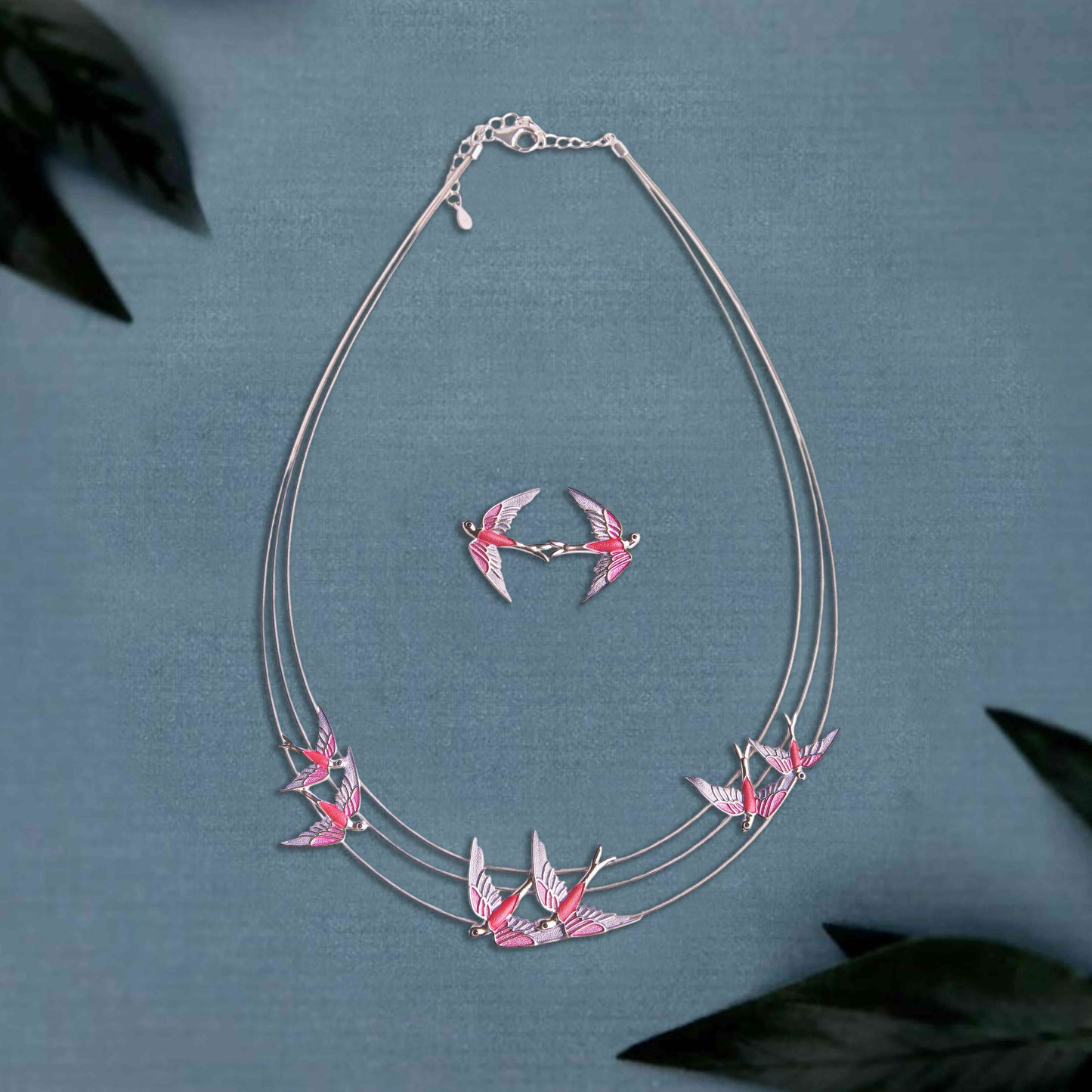 The Butterfly Dance Silver Set