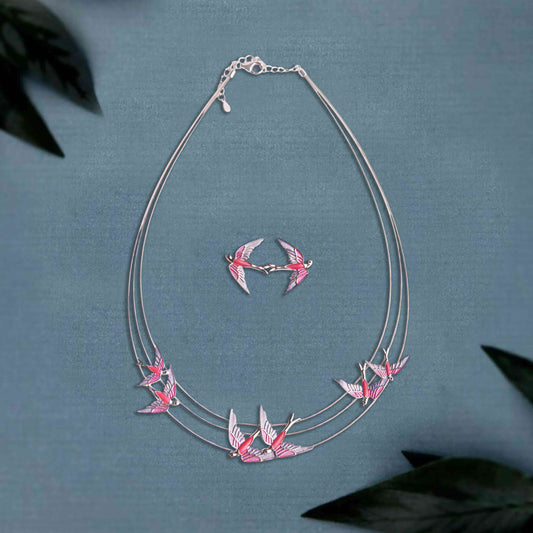 The Butterfly Dance Silver Set