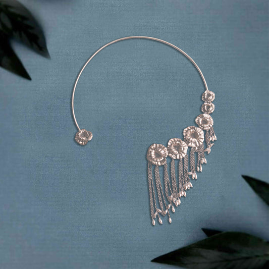Whispering Leaves Silver Set