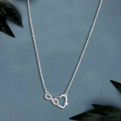 Endless Love Silver Chain Pendant