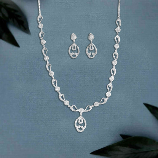 Eternal Loop Silver Set