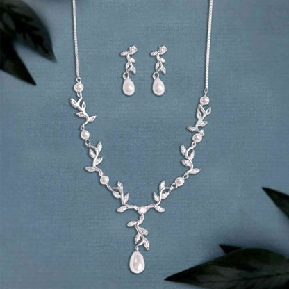 The Pearl Vine Silver Set