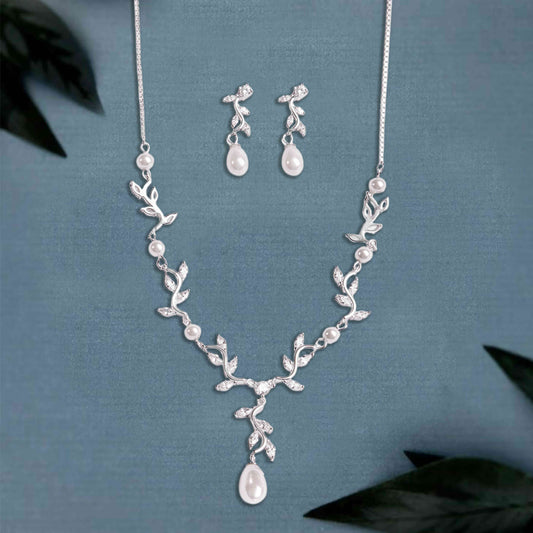 The Pearl Vine Silver Set