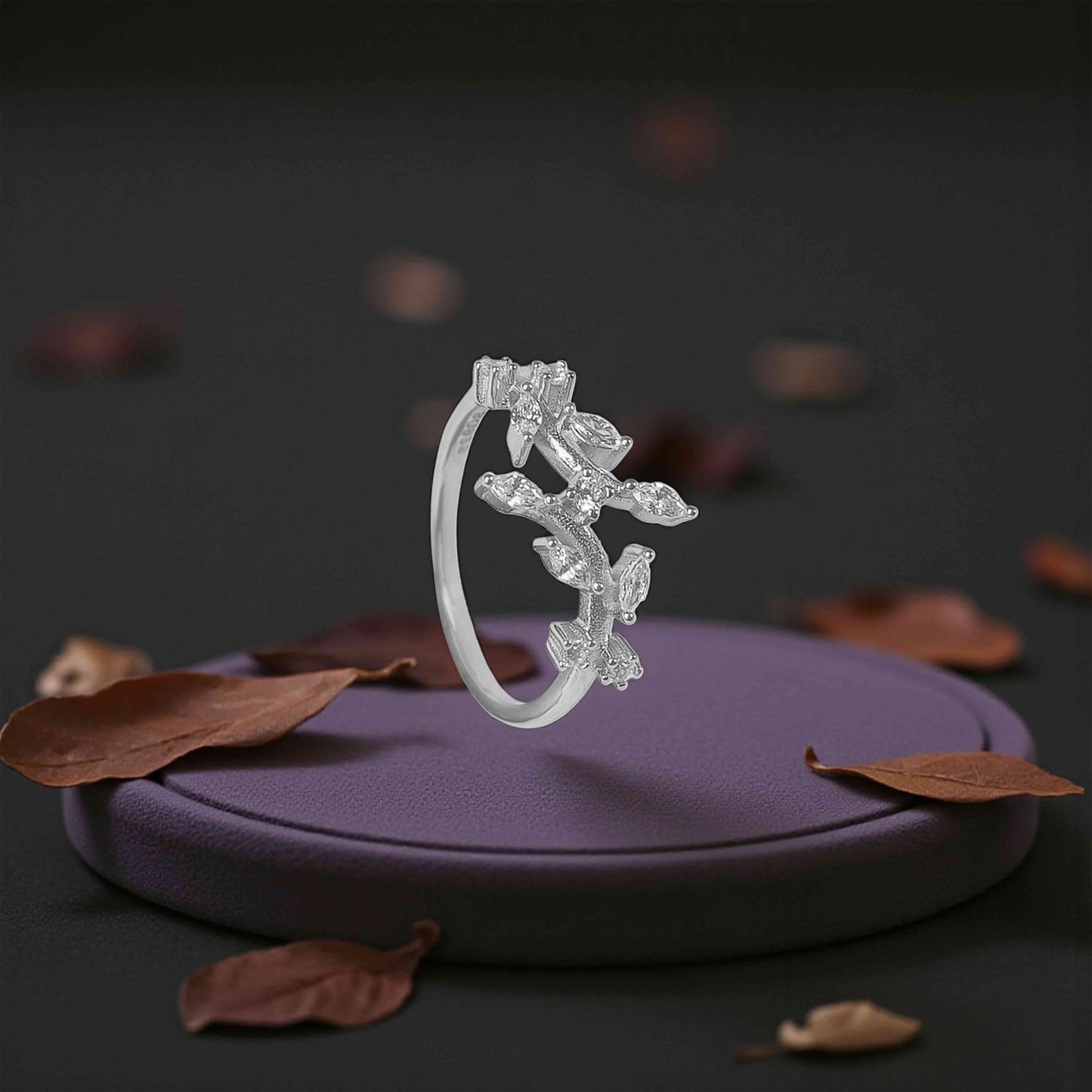 Enchanted Branch Silver Ring