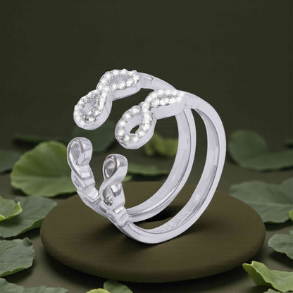 Elegant Leaf Rose Gold Toe Rings