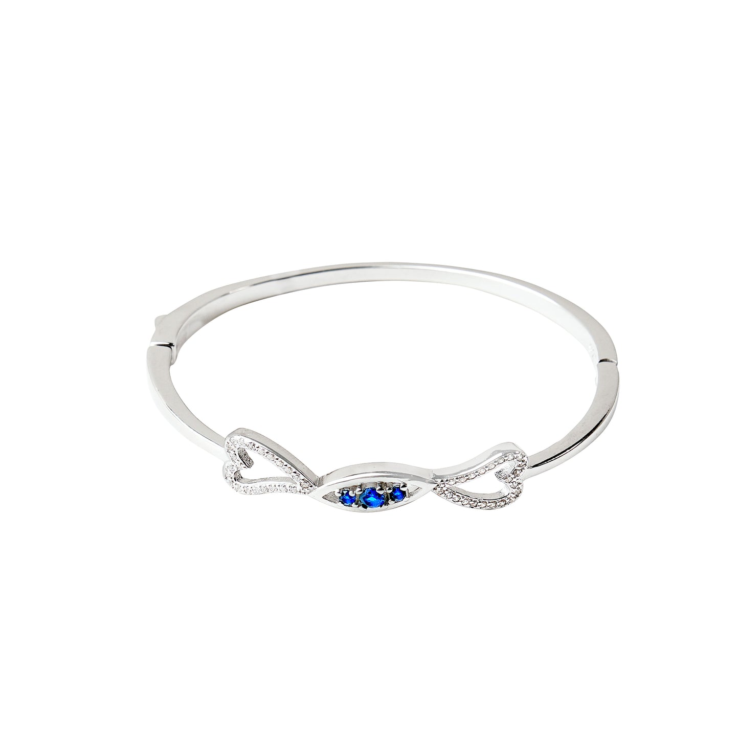 Eternal Heart Sterling Silver Bracelet