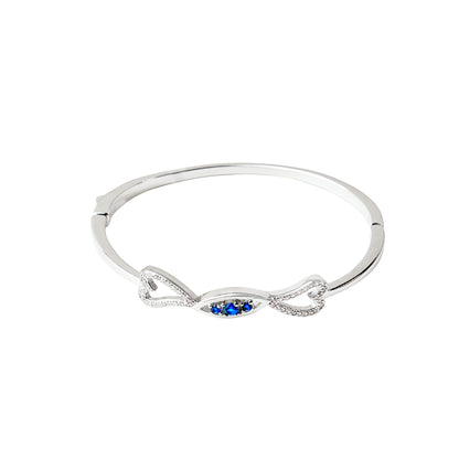 Eternal Heart Sterling Silver Bracelet