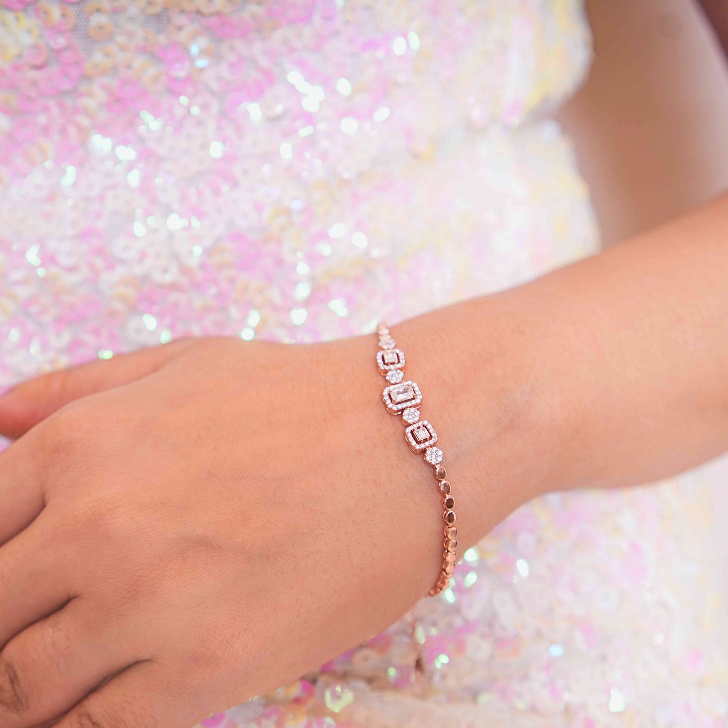 Regal Harmony Silver Bracelet