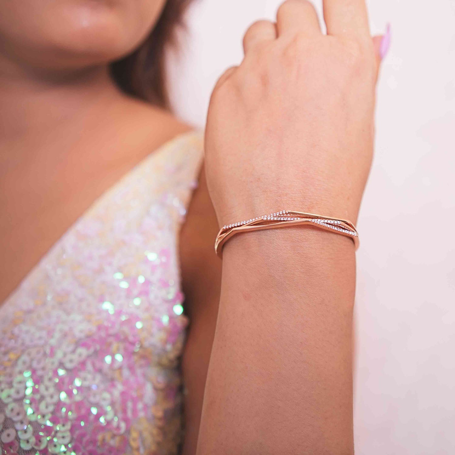 Starlight Orbit Silver Bracelet