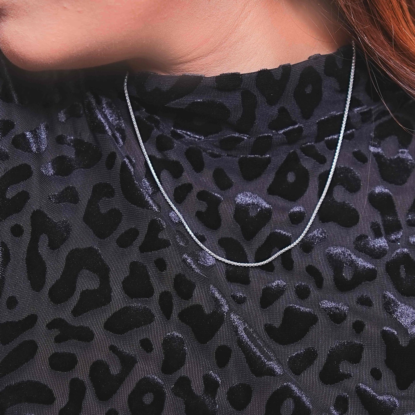 The "Glimmer" Sterling Silver Chain