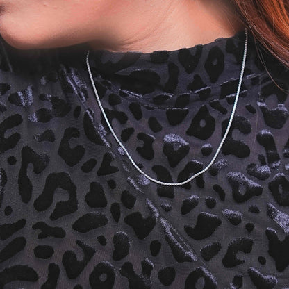 The "Glimmer" Sterling Silver Chain