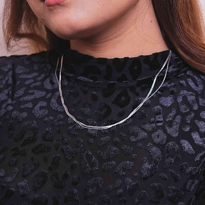 The "Cascade" Sterling Silver Chain