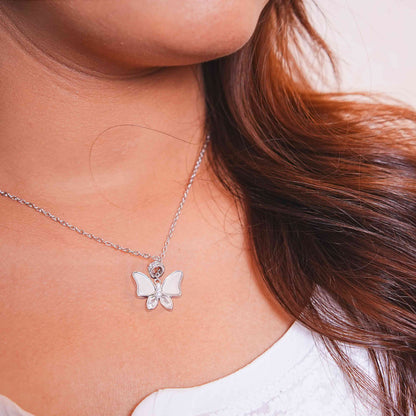 Serpent's Embrace Silver Chain Pendant