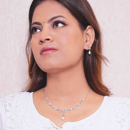 The Pearl Vine Silver Set