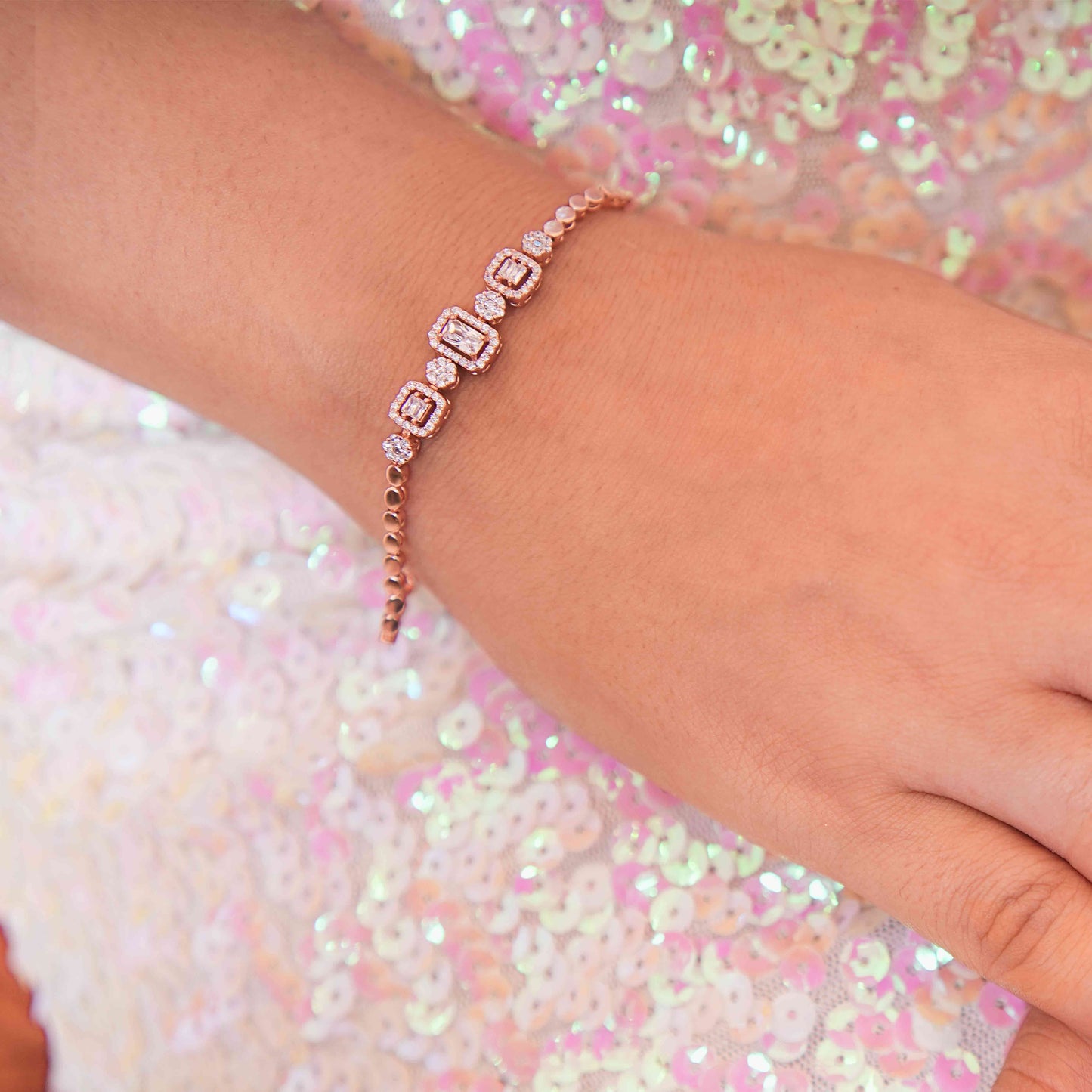 Regal Harmony Silver Bracelet