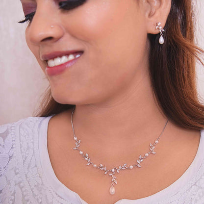 The Pearl Vine Silver Set