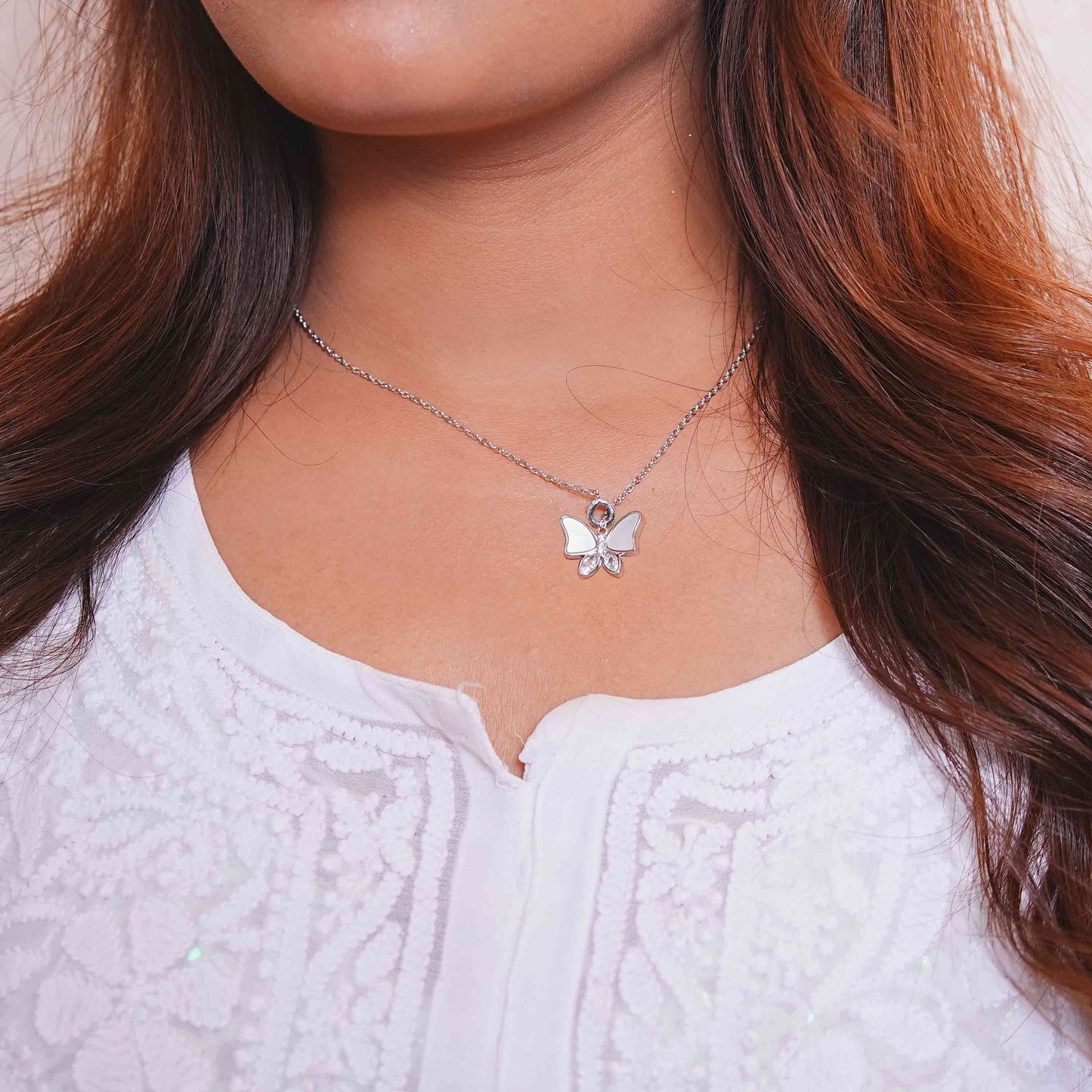 Serpent's Embrace Silver Chain Pendant