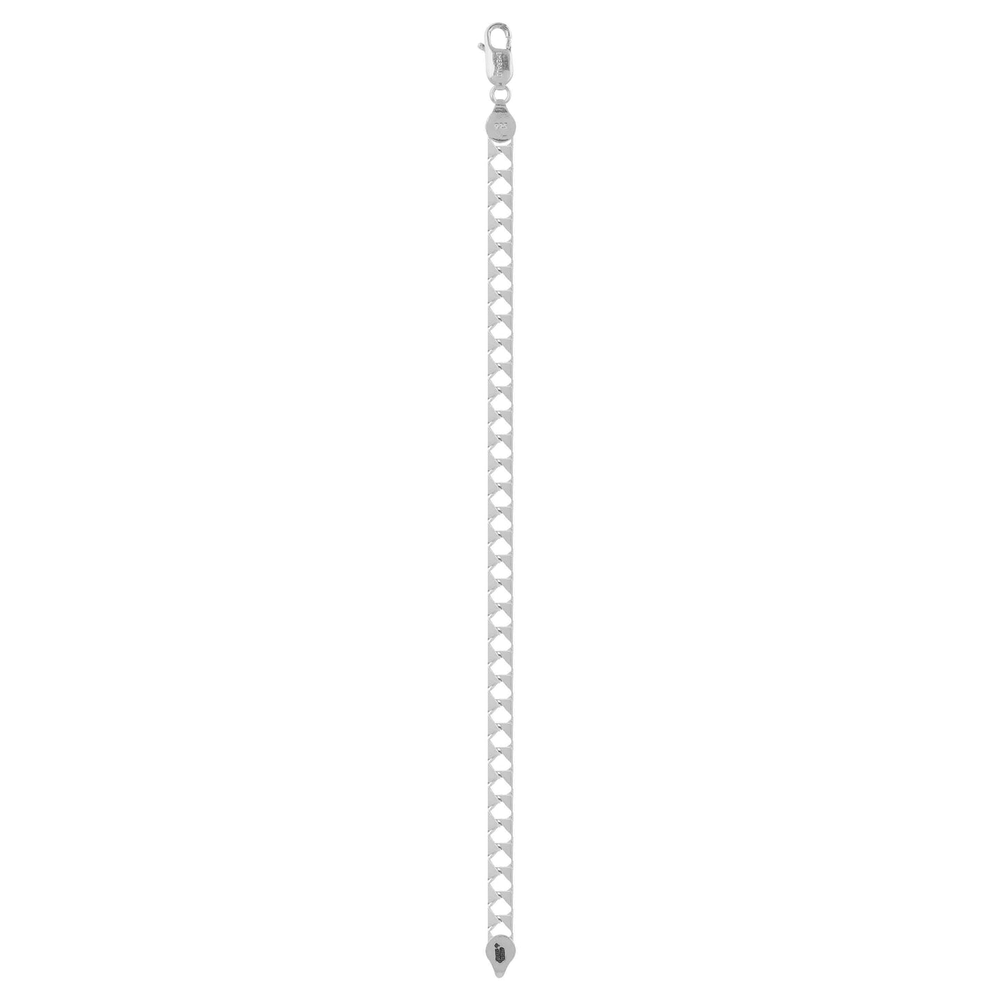 Aryna Flat Mariner Men's Silver Bracelet