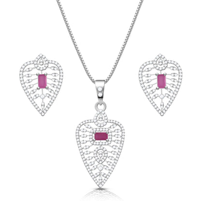 Aryna Eternal Spark Silver Chain Set