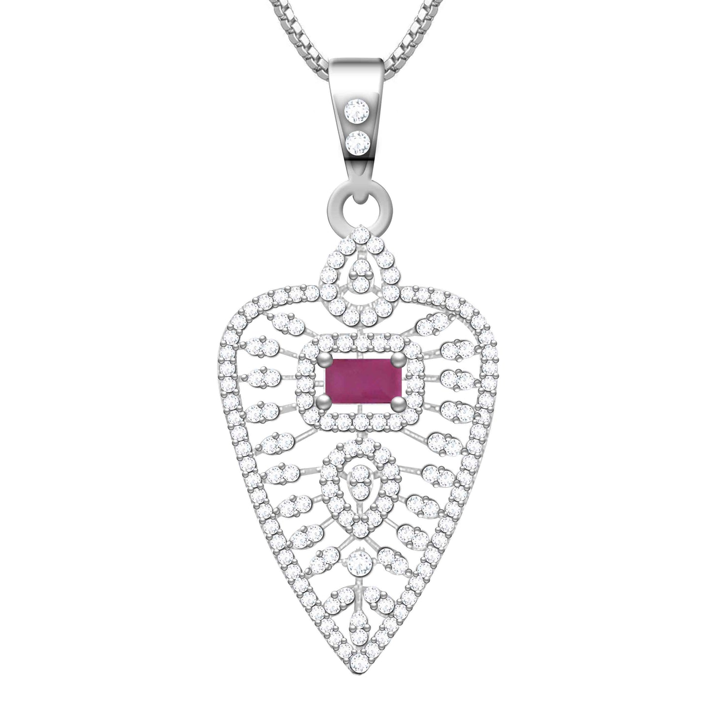 Aryna Eternal Spark Silver Chain Set